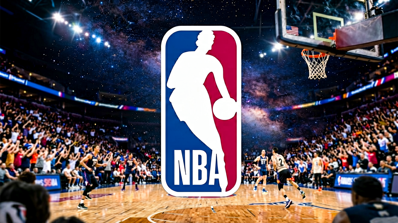 NBA联赛标志，星空官网覆盖的美国职业篮球联赛